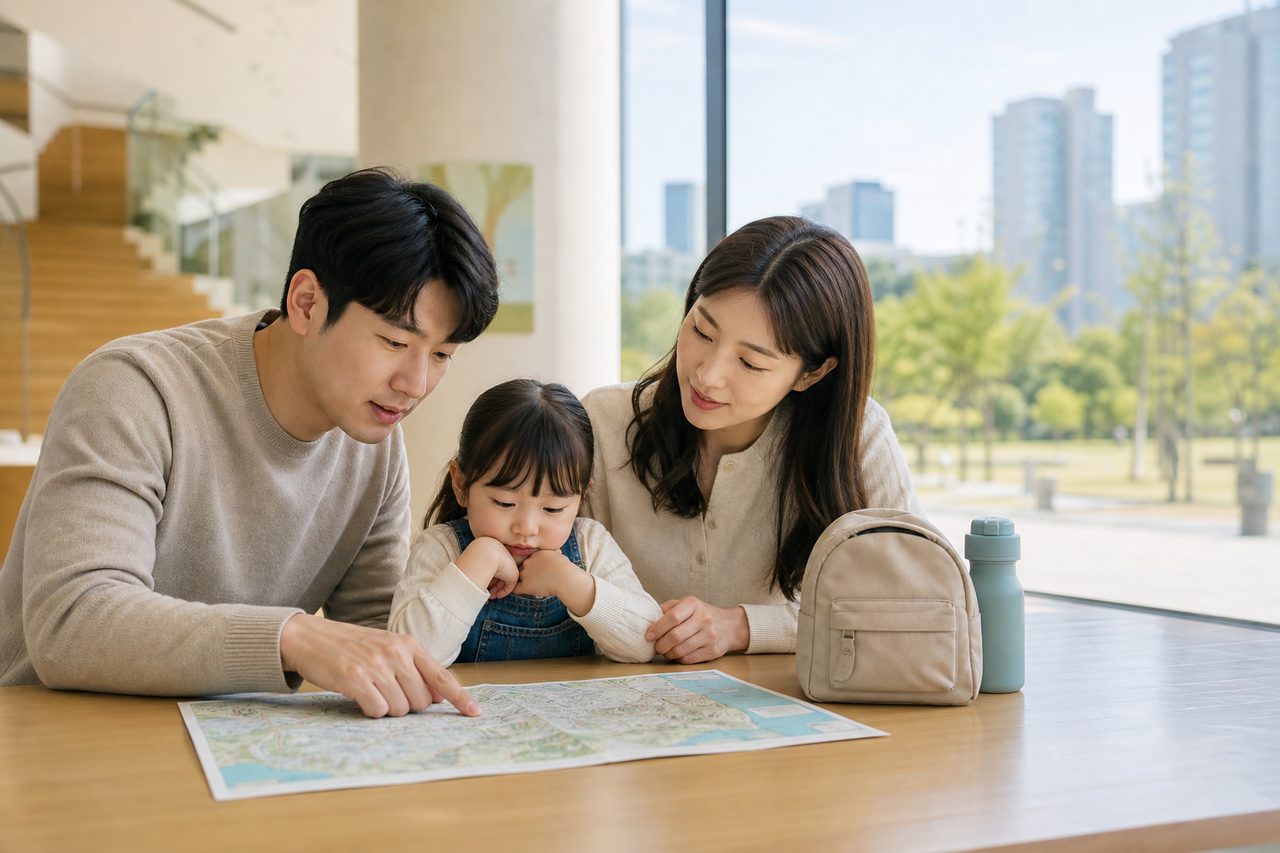 지역별 아이와 갈만한 곳 참고 이미지