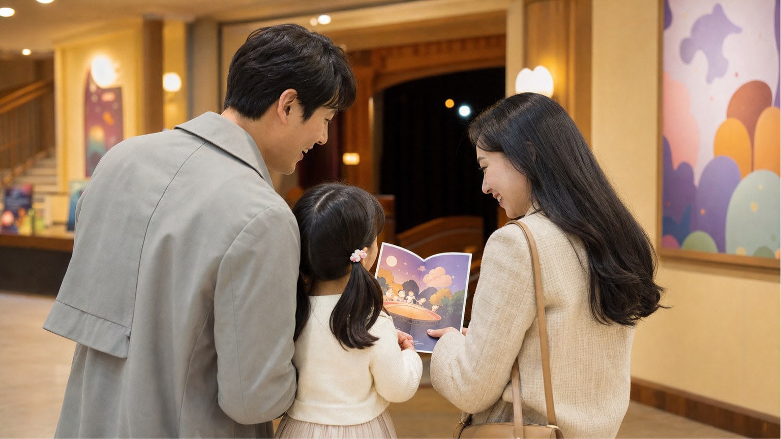 뮤지컬 알사탕 아이와 보기 전 알아둘 것 참고용 생성형 이미지