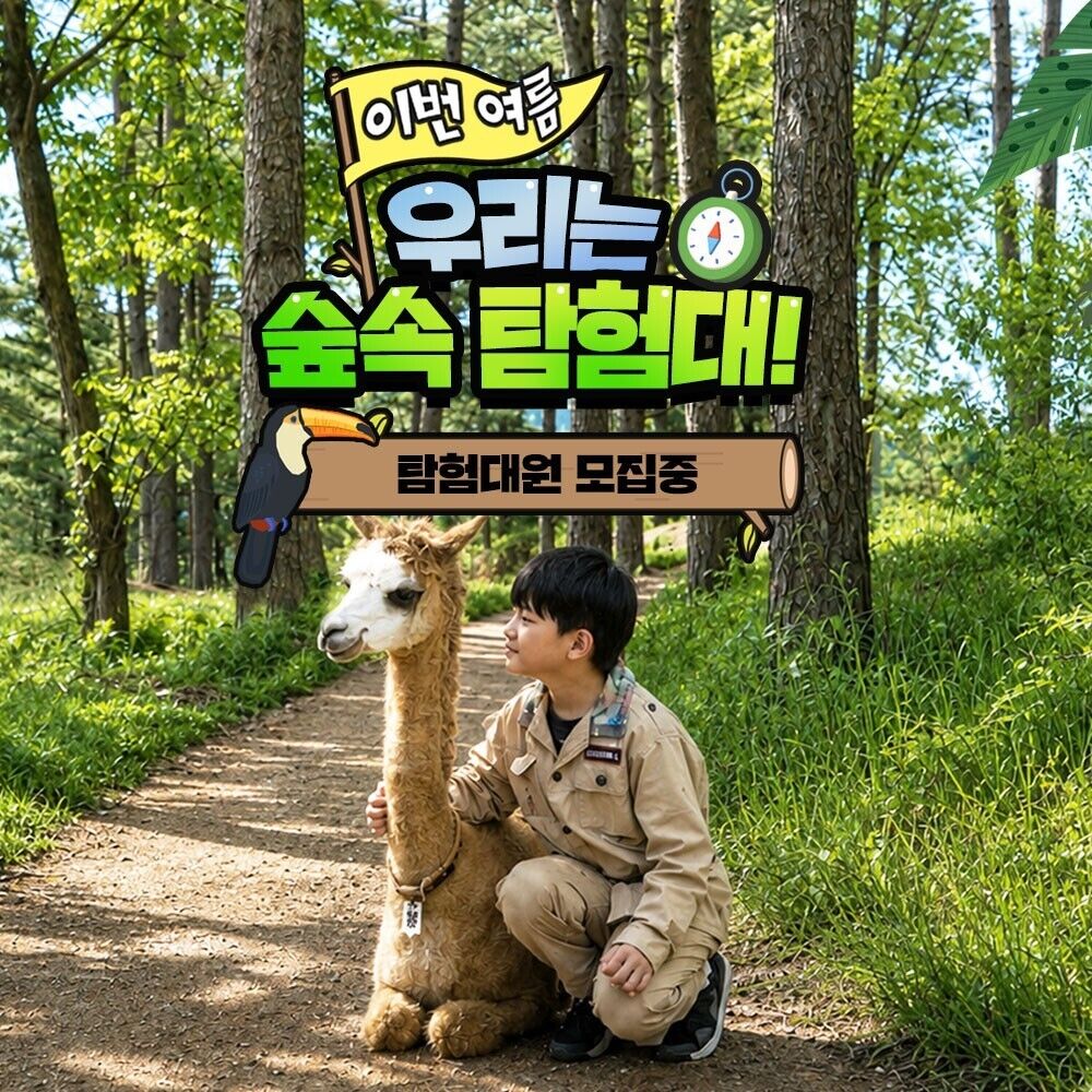 홍천 알파카월드 입장권 예매 대표 이미지